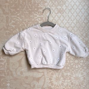 Petite Lem AM Daisy sweatshirt